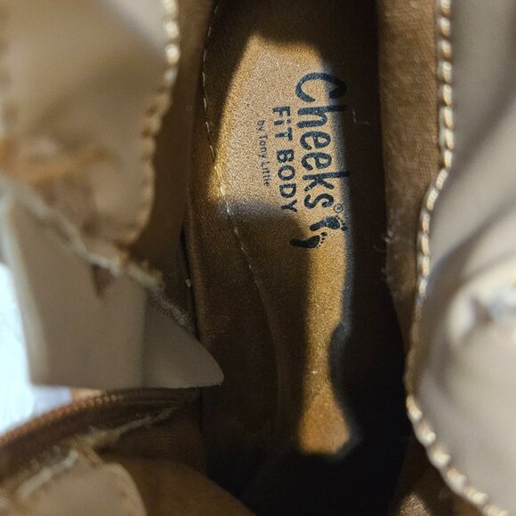 Cheeks brown wedge boot with faux shearling Size 10- Used in good condition - Picture 5 of 5